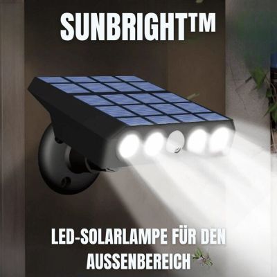 SunBright™ - Solarprojektor mit Bewegungserkennung