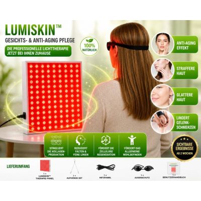 LumiSkin™ – Gesichtspflege und Anti-Aging durch Lichttherapie