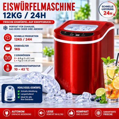 Würfelbereiter WeberHome 12kg/24h
