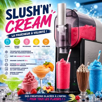 Machine à Granités Slush & IceCream