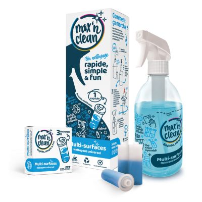Set Mix'N Clean Umweltfreundlicher Allzweckreiniger mit recycelbaren Kapseln
