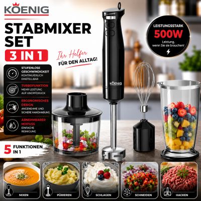 Koenig 3-in-1 Stabmixer
