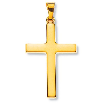 Pendentif Olyssa Divine - Croix | Or jaune 18k