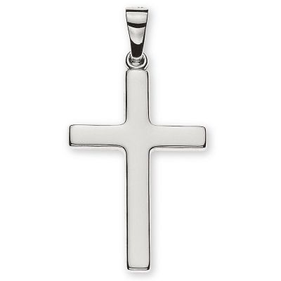 Pendentif Olyssa Divine - Croix | Or blanc 18k