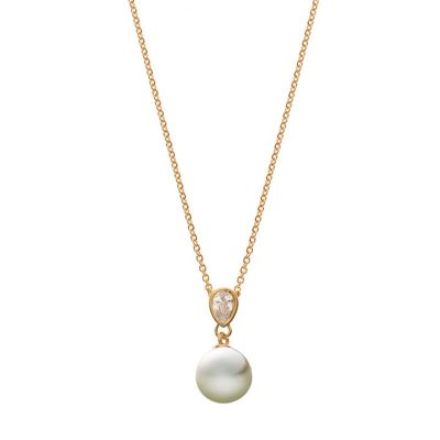 Collier Olyssa Pearl Essence | Or jaune 9k, perle de culture d'eau douce