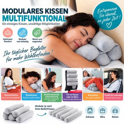 Flexibles Multifunktions-Kopfkissen Rollow
