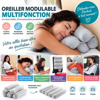 Oreiller Modulable Multifonction Rollow