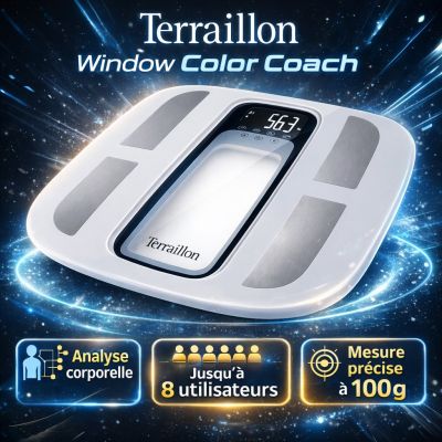 Pèse-personne Terraillon Window Color Coach