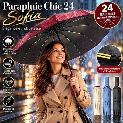 Parapluie chic 24 Sofia - Élégance et robustesse