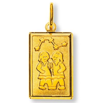 Pendentif Olyssa Starlight - Gémeaux | GG750, 14x9mm - AST1006