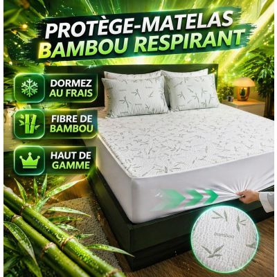 Protège-Matelas Bambou Respirant ConfortPremium™