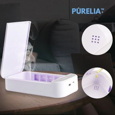 PURELIA™ – Boîte de Stérilisation UV Portable pour Objets du Quotidien