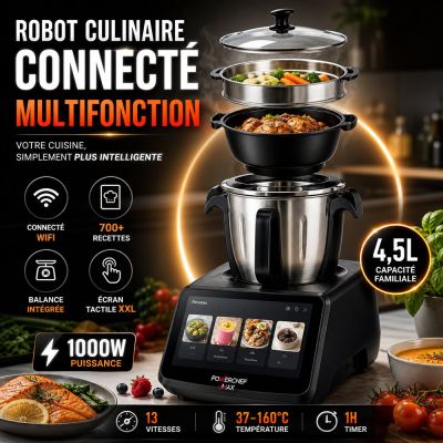 Robot Culinaire Multifonction Connecté