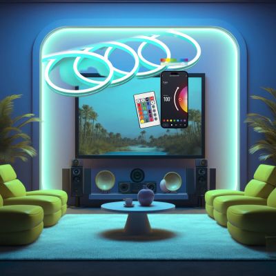 Ruban SmartLED 5 m Compatible avec Siri, Alexa, Google Home