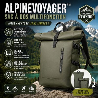 Sac à dos multifonction AlpineVoyager™