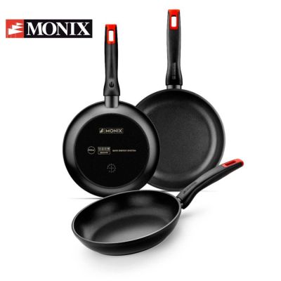 Set de 3 Poêles Monix tout Feux dont Induction