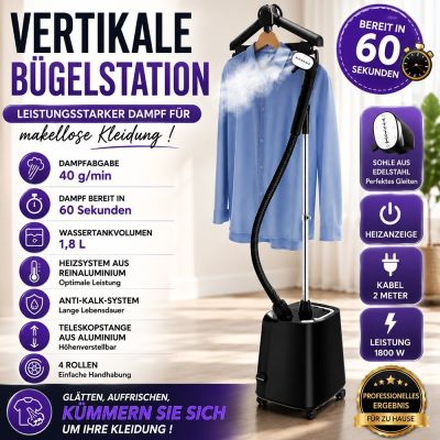 Vertikale Dampfstation