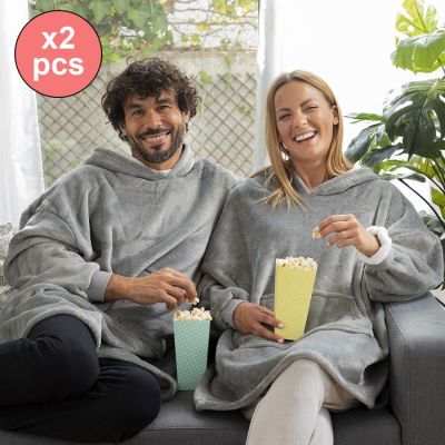 Lot de 2 Sweat-shirt Polaire Oversize
