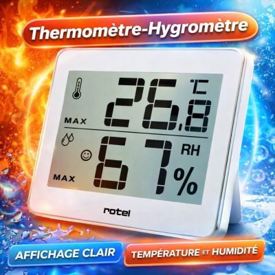 Thermomètre-Hygromètre Rotel