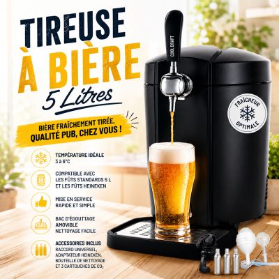 Tireuse à bière 5 litres