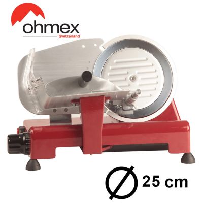 Professionelle italienische Aufschnittmaschine LUSSO Ø25 cm