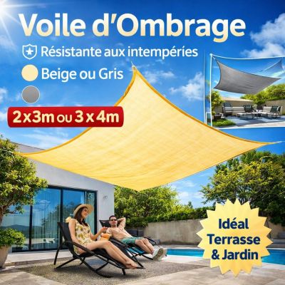 Voile d'Ombrage Rectangulaire