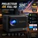 Projecteur 4K Full HD