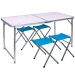 Table de Camping avec Tabourets