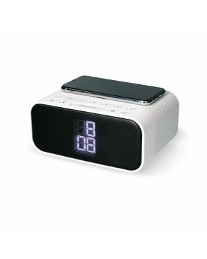 Ksix 3-in-1 Bluetooth-Lautsprecher - Wecker, Ladegerät und Lautsprecher