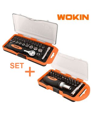 Wokin Bit und Steckschlüsselsatz-Paket