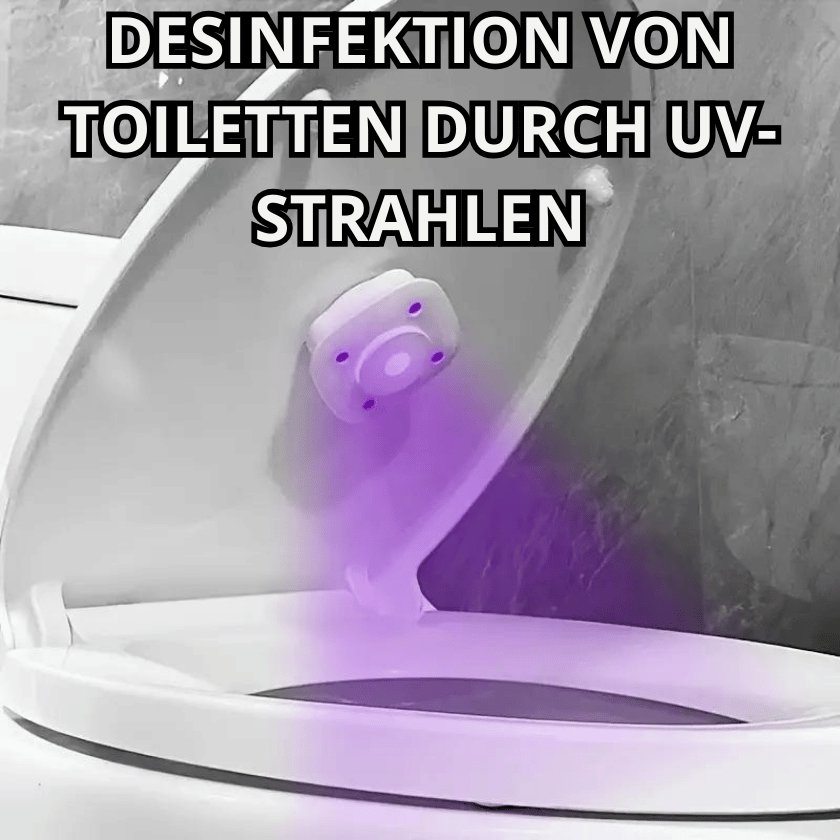 Multifunktionale UV-Lampe zur Desinfektion von Toiletten