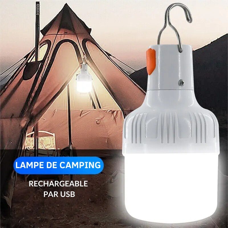DuoLight™ - Set aus 2 USB-aufladbaren LED-Lampen für den Außenbereich