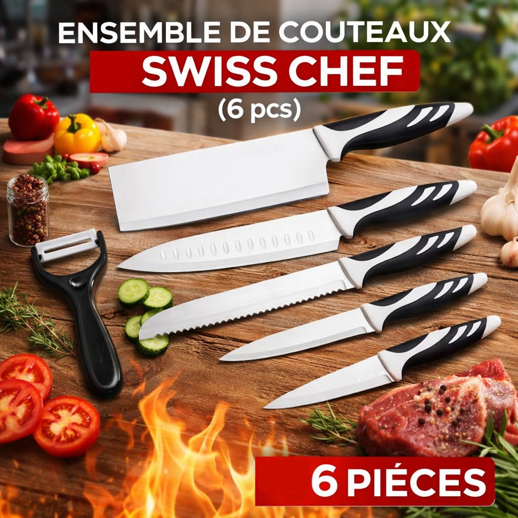 Swiss Chef Messer-Set (6 pcs)