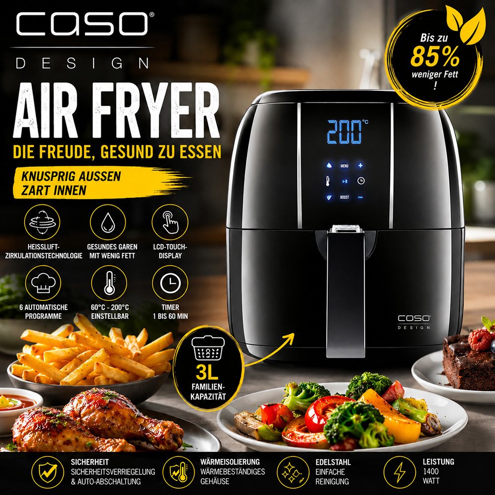 CASO Design Air Fryer