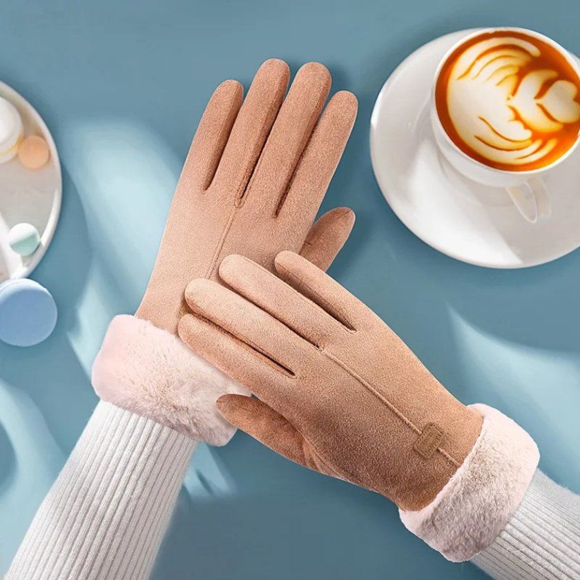 Weiche und warme Winterhandschuhe - Damen