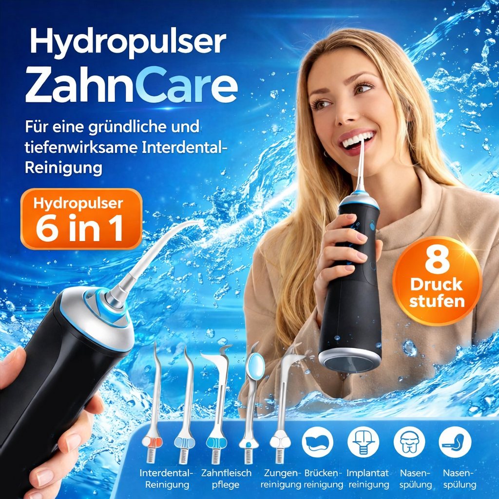 ToothCare Munddusche für die vollständige und gründliche Reinigung der Zahnzwischenräume