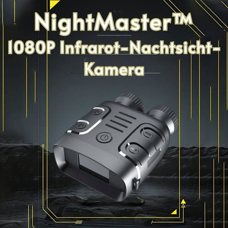 NightMaster™ - Infrarot-Nachtsichtkamera 1080P