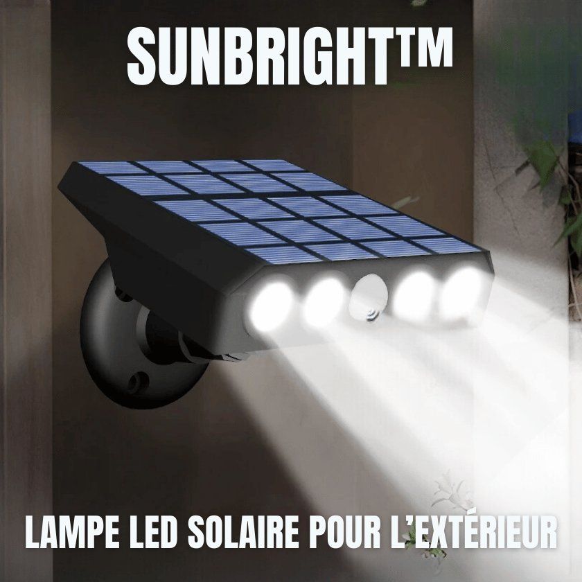 SunBright™ - Solarprojektor mit Bewegungserkennung