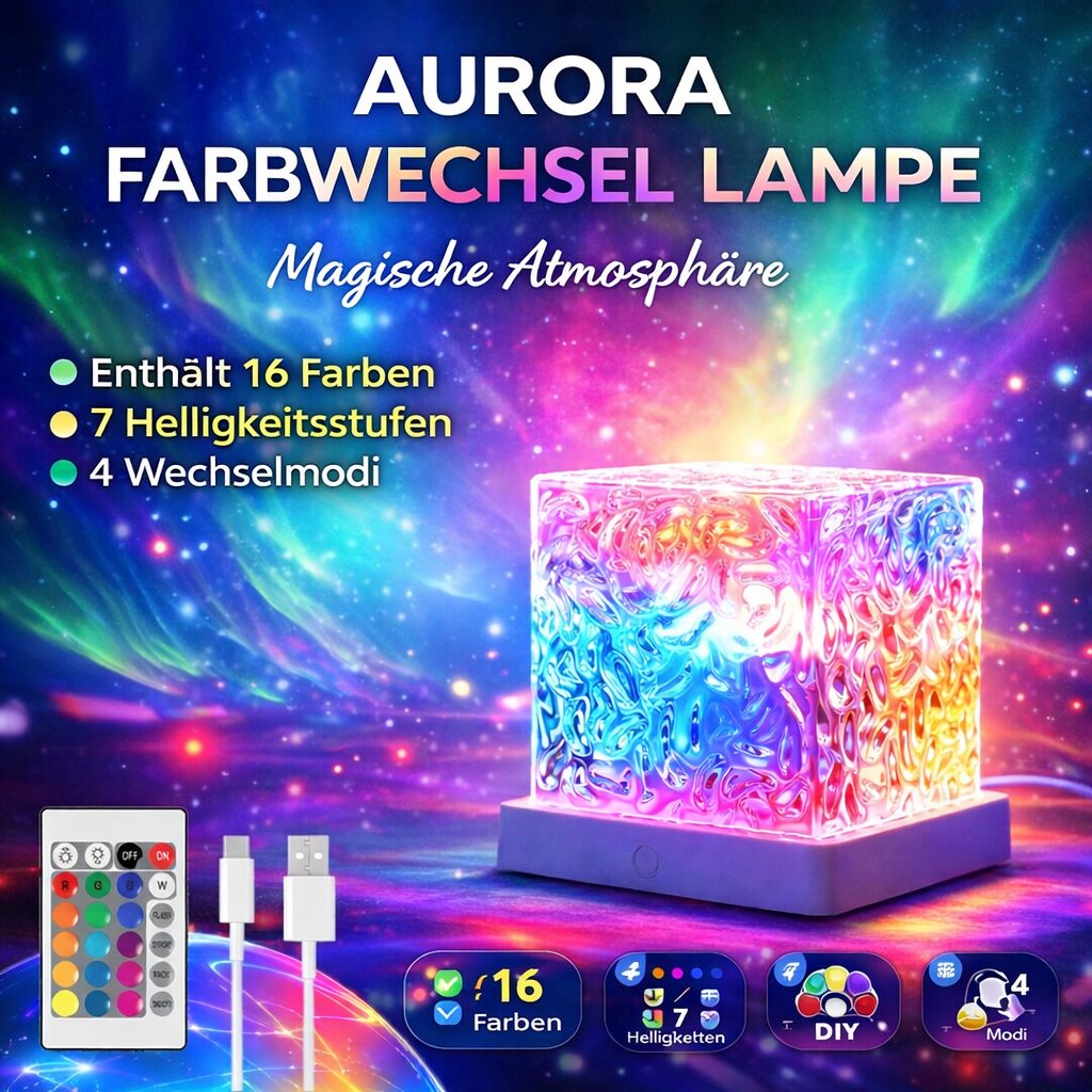 Aurora-Lampe Multicolor