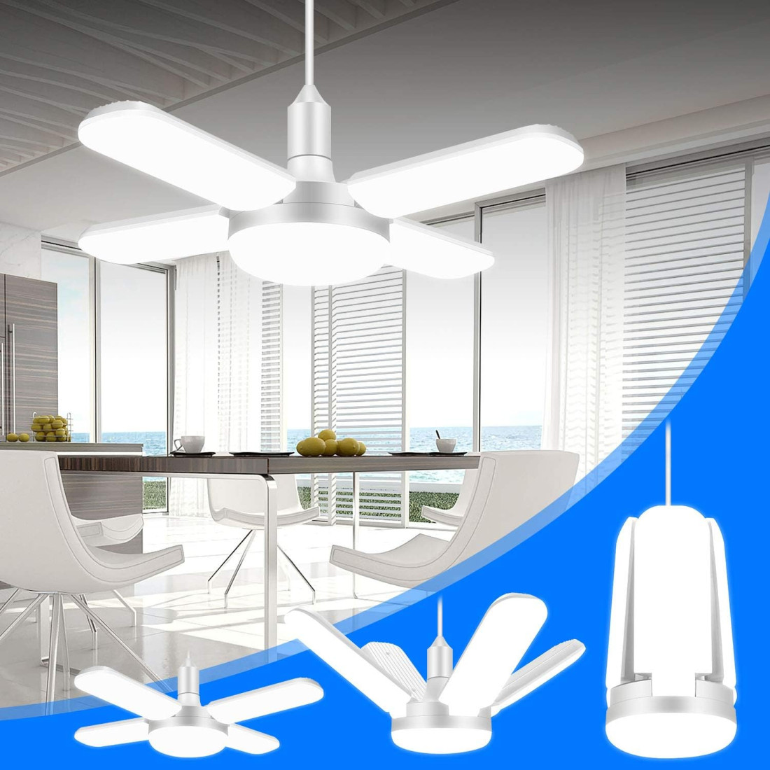 Multidirektionale LED-Lampe