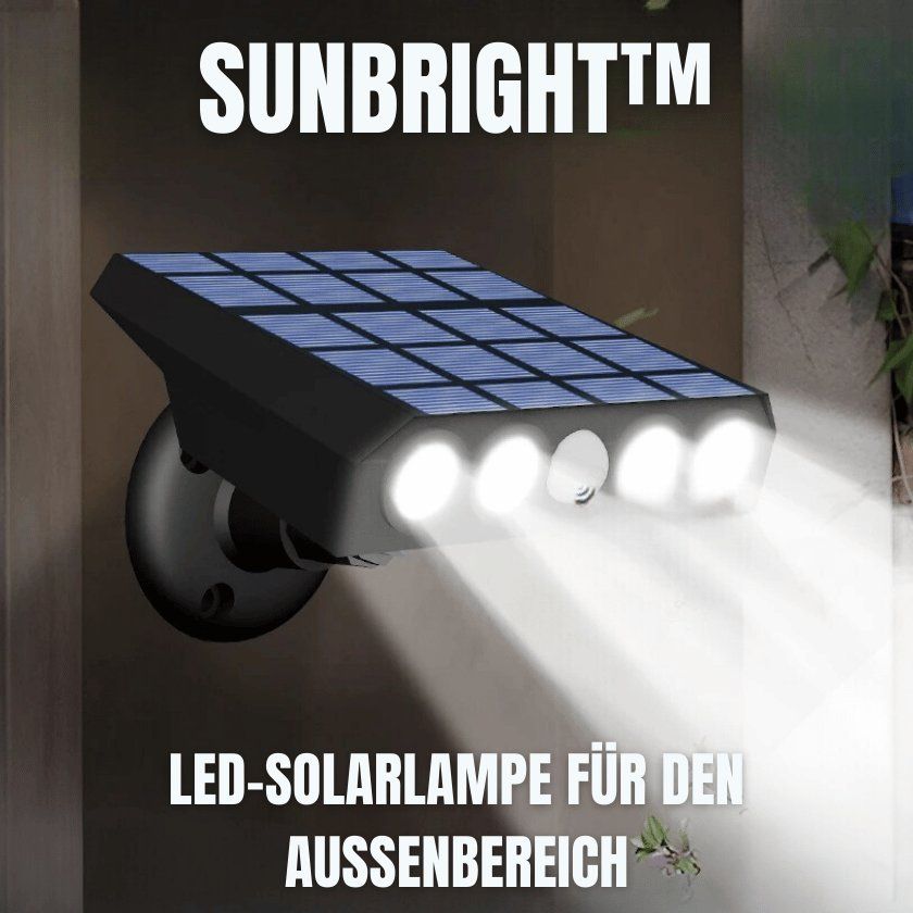 SunBright™ - Solarprojektor mit Bewegungserkennung