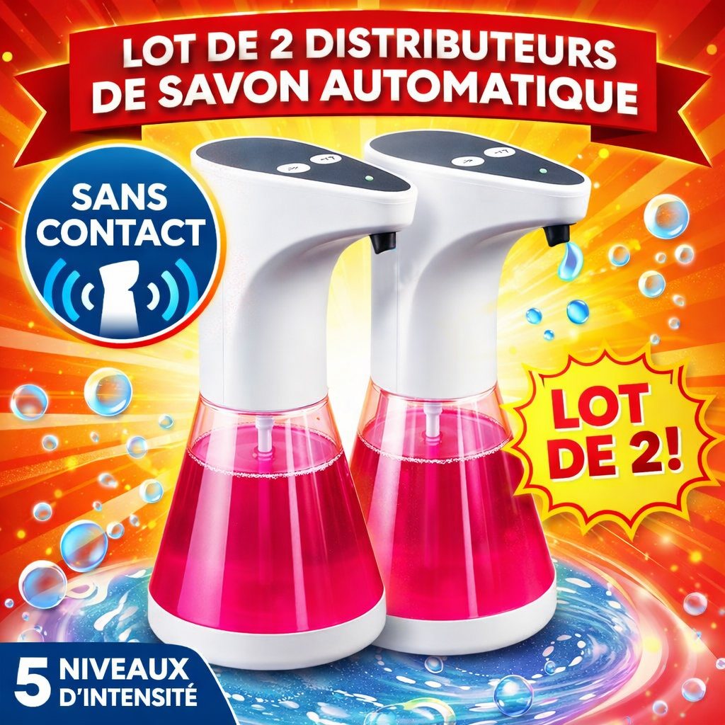 2er-Set automatische Seifenspender