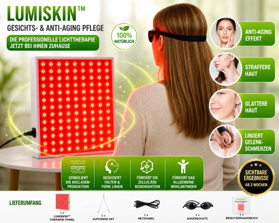 LumiSkin™ – Gesichtspflege und Anti-Aging durch Lichttherapie