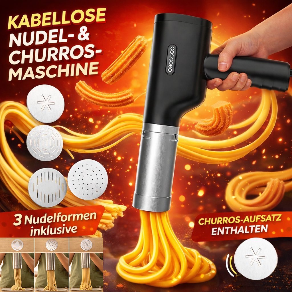 Kabelloser Nudel und Churro-Maker