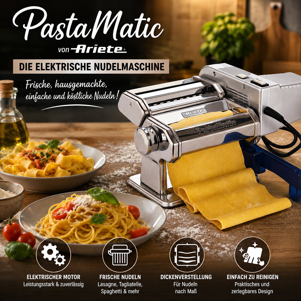 Elektrische Nudelmaschine PastaMatic Ariete