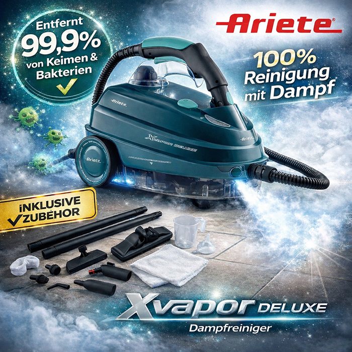 Ariete XVapor Deluxe Dampfreiniger