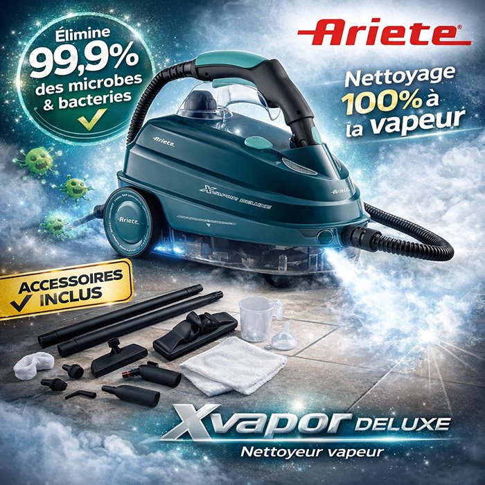 Ariete XVapor Deluxe Dampfreiniger