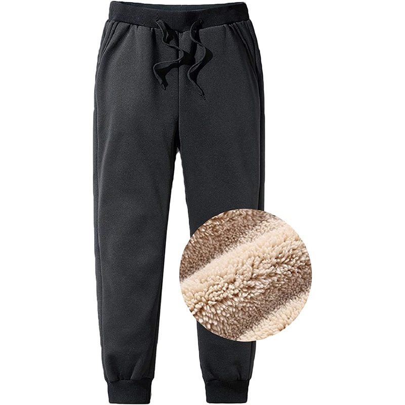 Jogginghose Winter Fleece mit Taschen