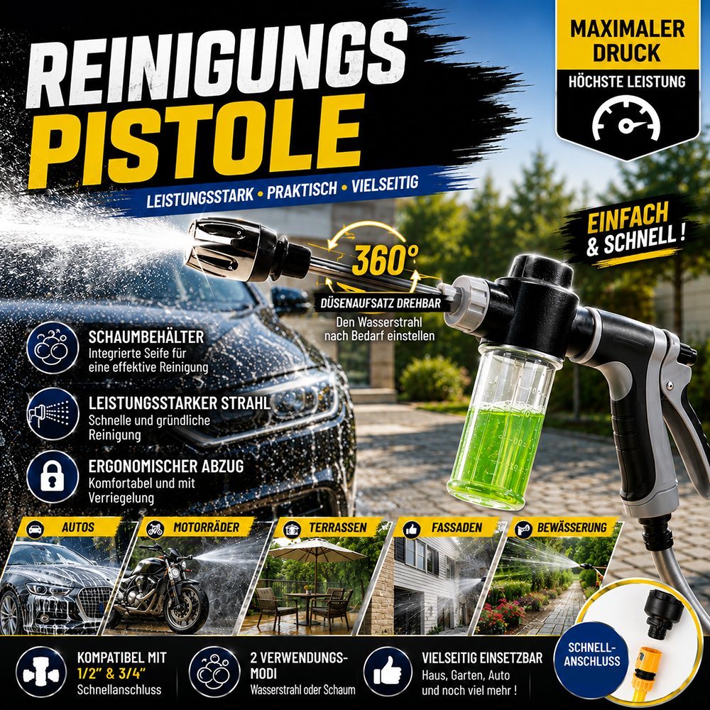 Reinigungspistole