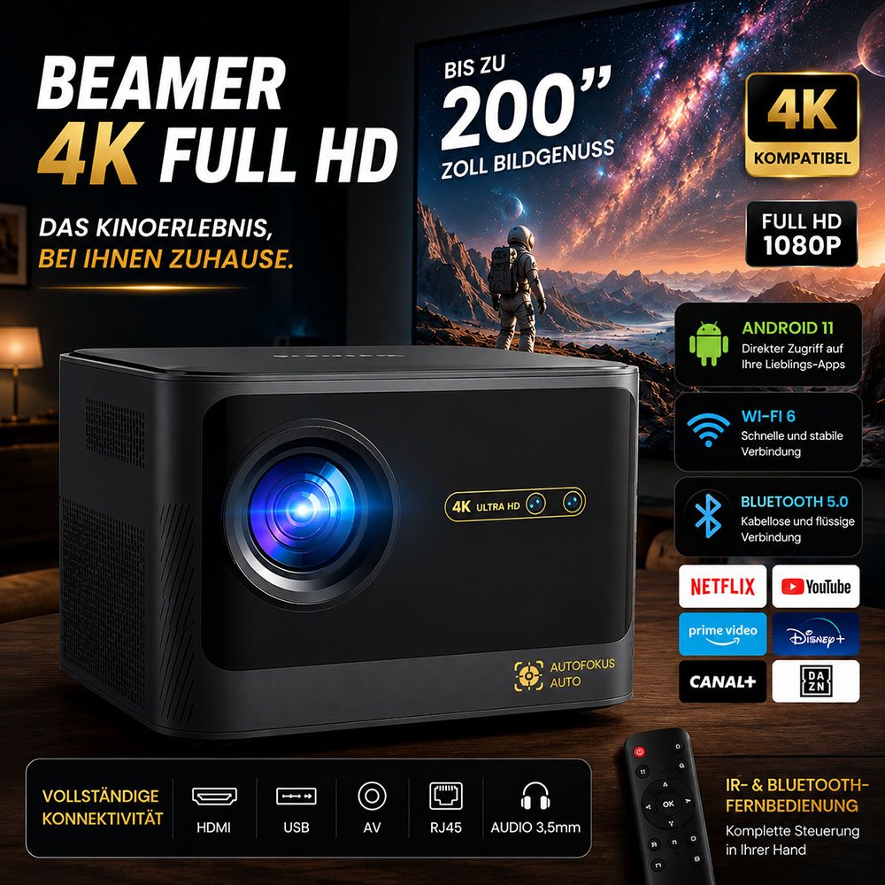 4K Full HD-Beamer